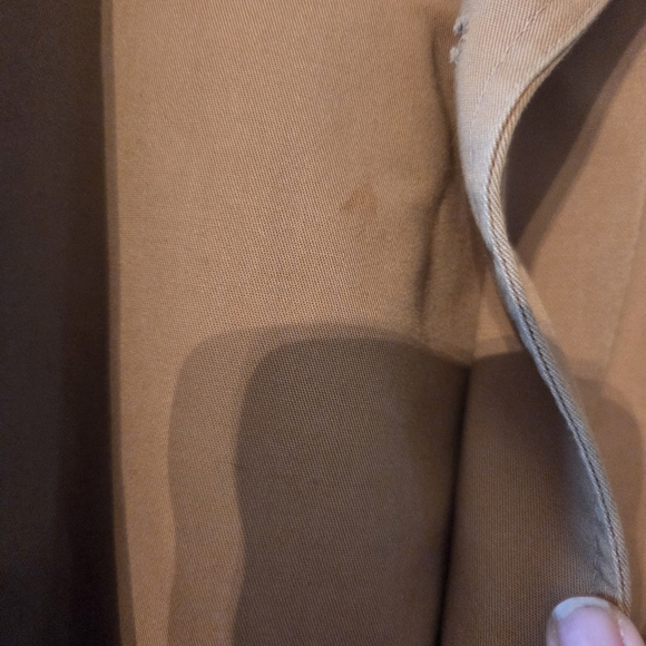 Aquascutum Women's Vintage Water Repellant Trench Coat Camel Made in Canada - Picture 11 of 16